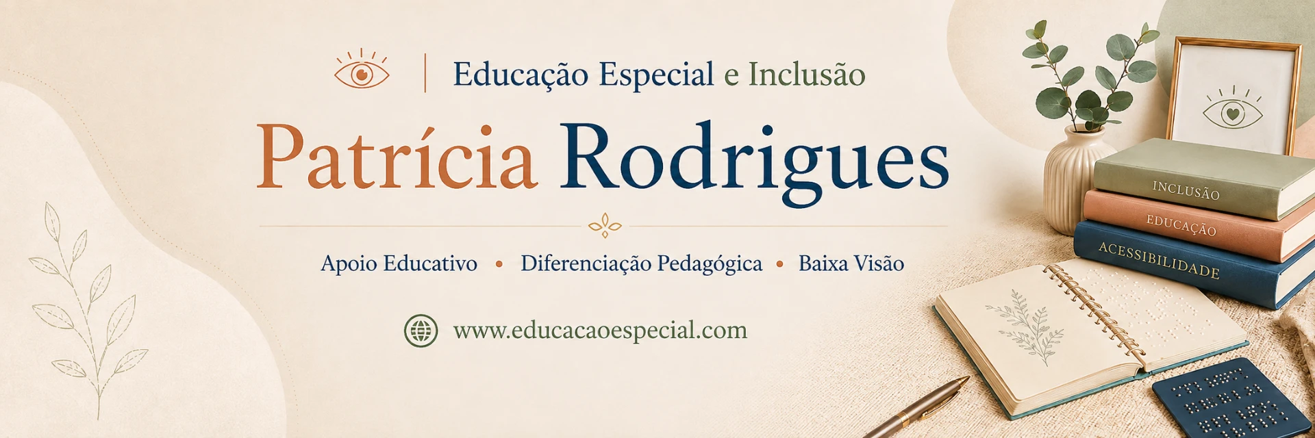 Patrícia Rodrigues — Educação Especial e Inclusão: apoio educativo, diferenciação pedagógica e baixa visão